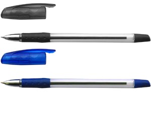 Lod��u pildspalva, 0.35mm, zila, ar gripu